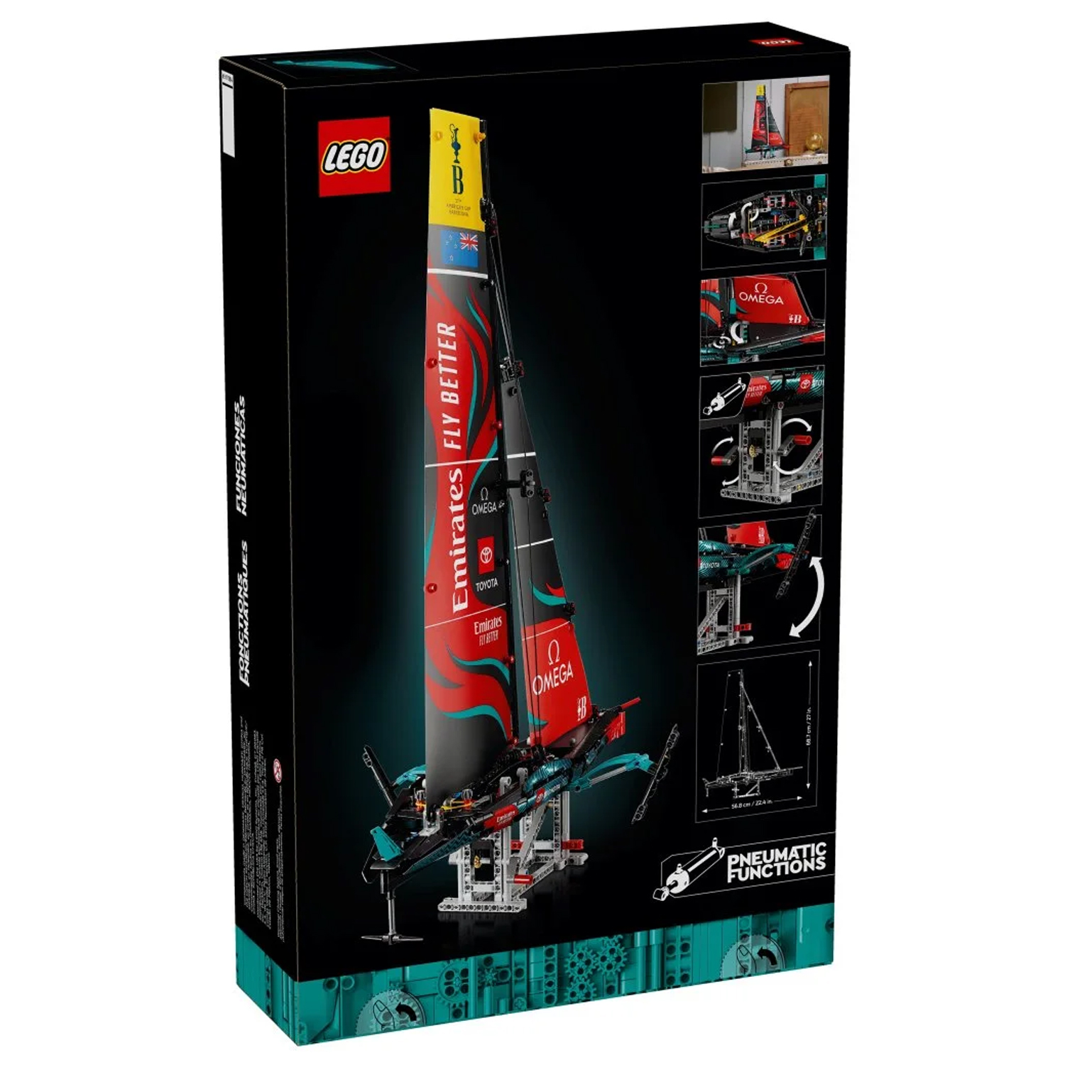 Конструктор детский LEGO Technic Спортивная яхта Emirates - фото 8