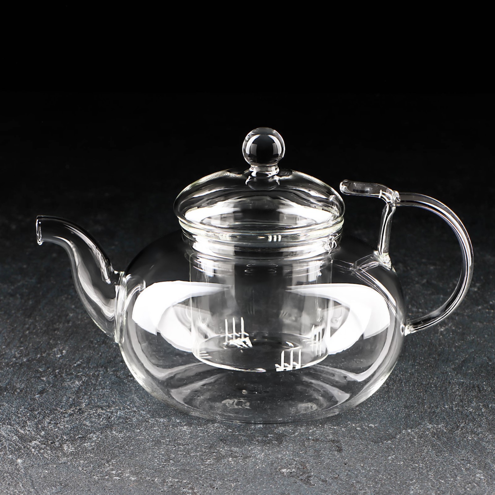 Чайник Sima-Land заварочный со стеклянным ситом «Горгона» 800 мл - фото 1