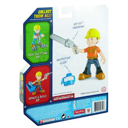 Литые мини-фигурки Bob the Builder с аксессуарами DHB07