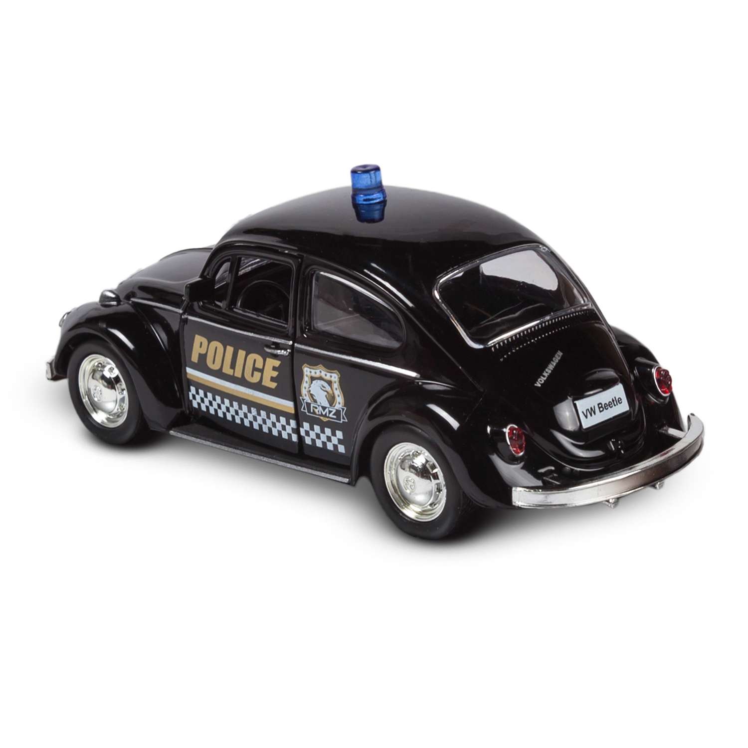 Машина Mobicaro Полиция Volkswagen Beetle 1:32 544017P - фото 4