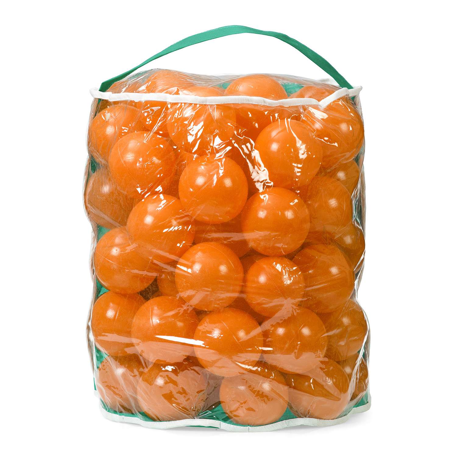 Шарики BABY STYLE Набор для сухого бассейна оранжевый 120 шт d 8 см - фото 2