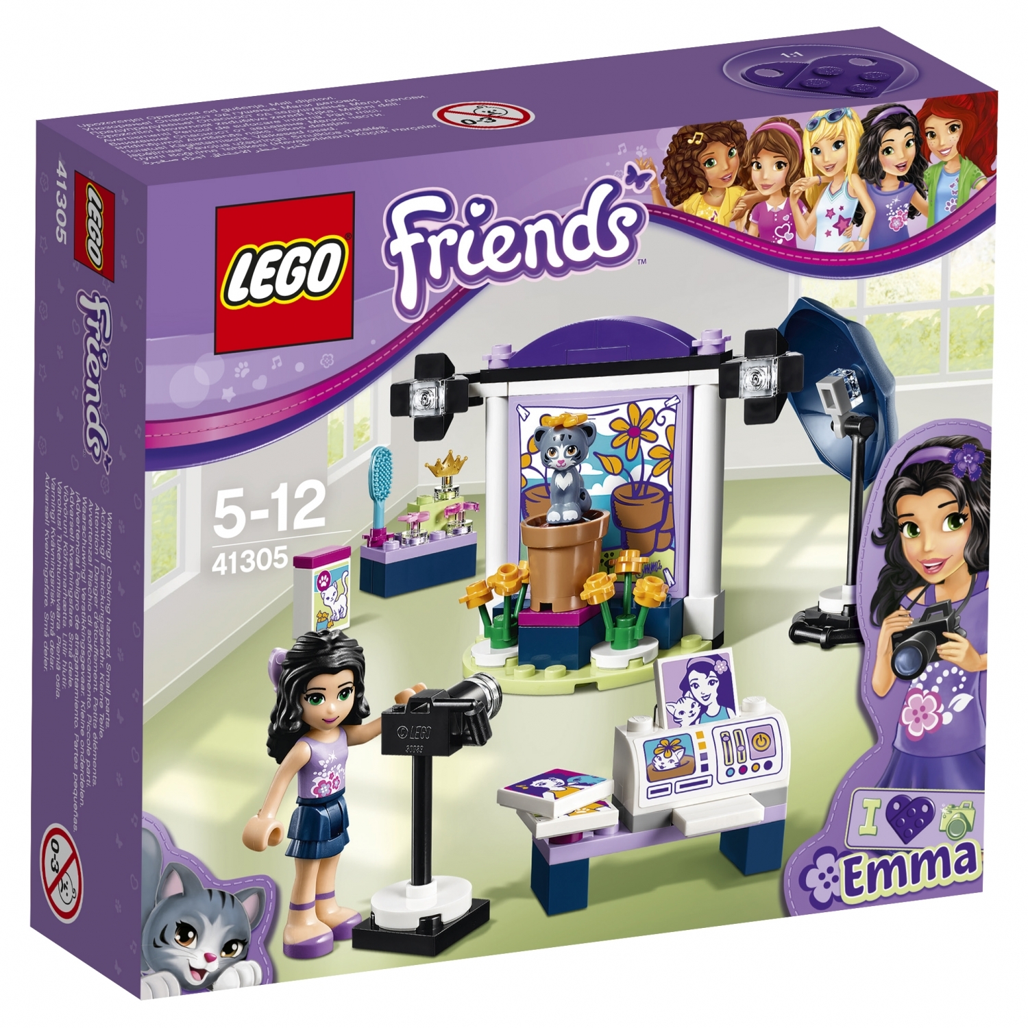 Конструктор LEGO Friends Фотостудия Эммы (41305) - фото 2