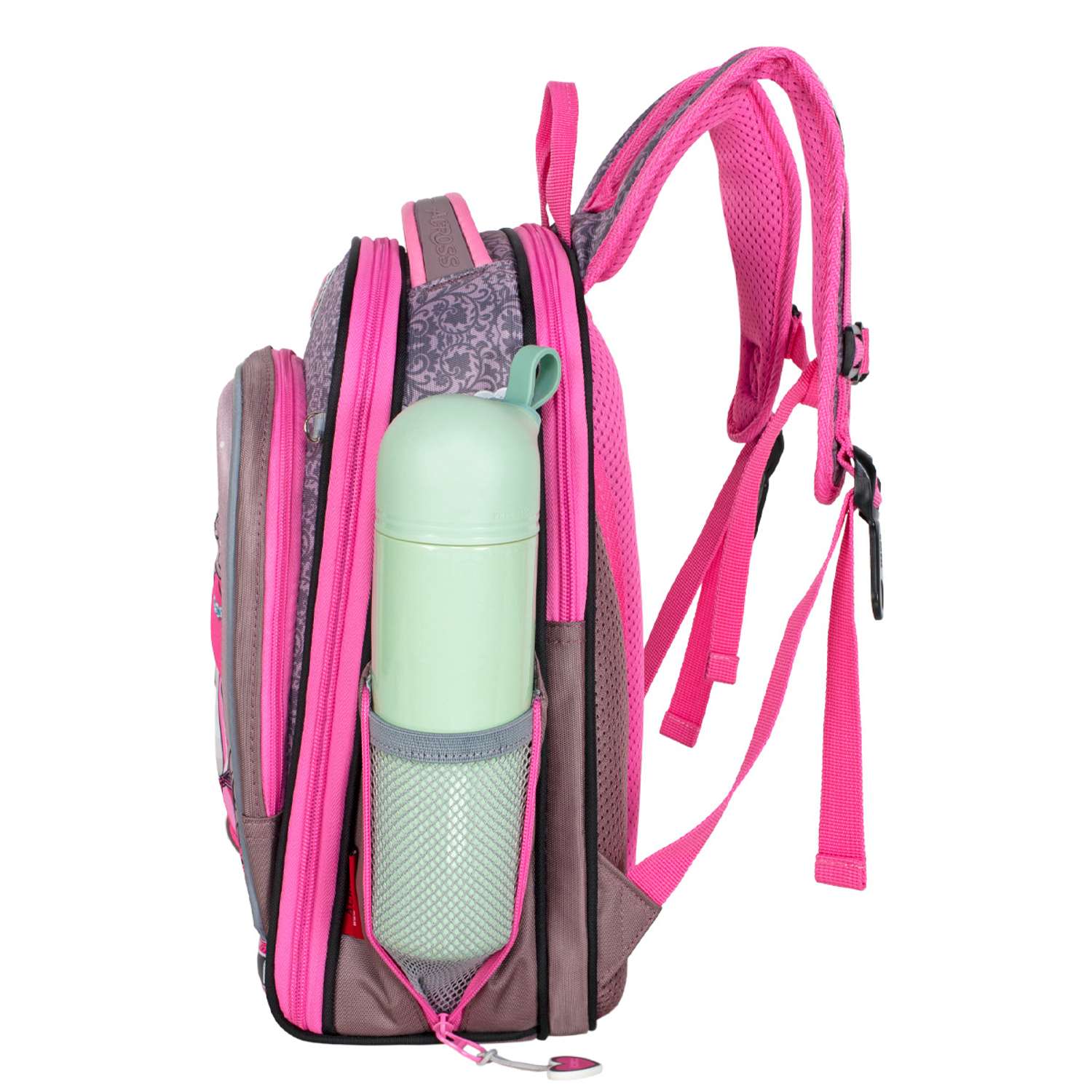 Рюкзак школьный с наполнением ACROSS HK22-8 мешок д/обуви + брелок - фото 4