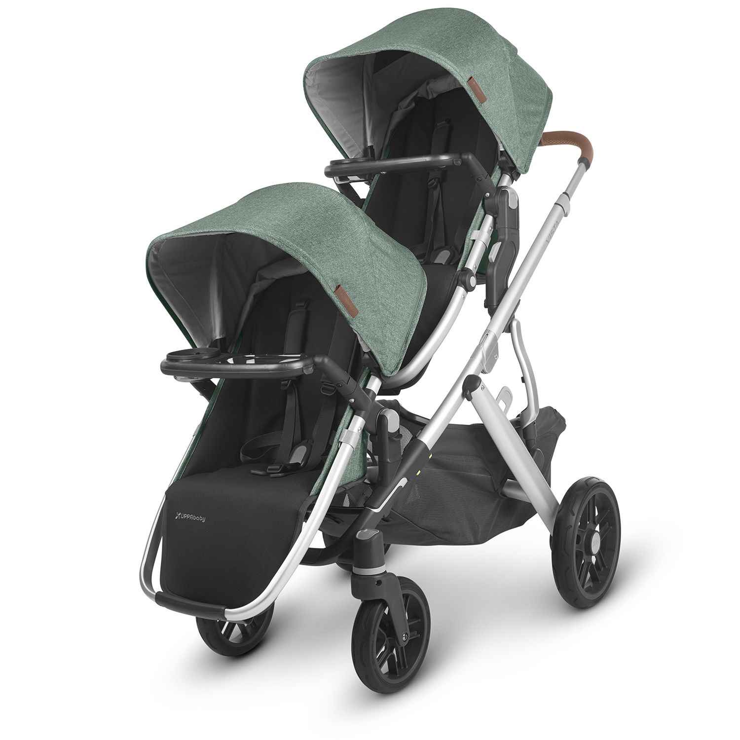 Сидение для коляски UPPAbaby Vista V2 Emmett дополнительное Зеленый меланж 0920-RBS-EU-EMT - фото 3