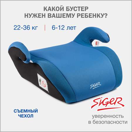 Автокресло SIGER Мякиш 3 (22-36 кг)