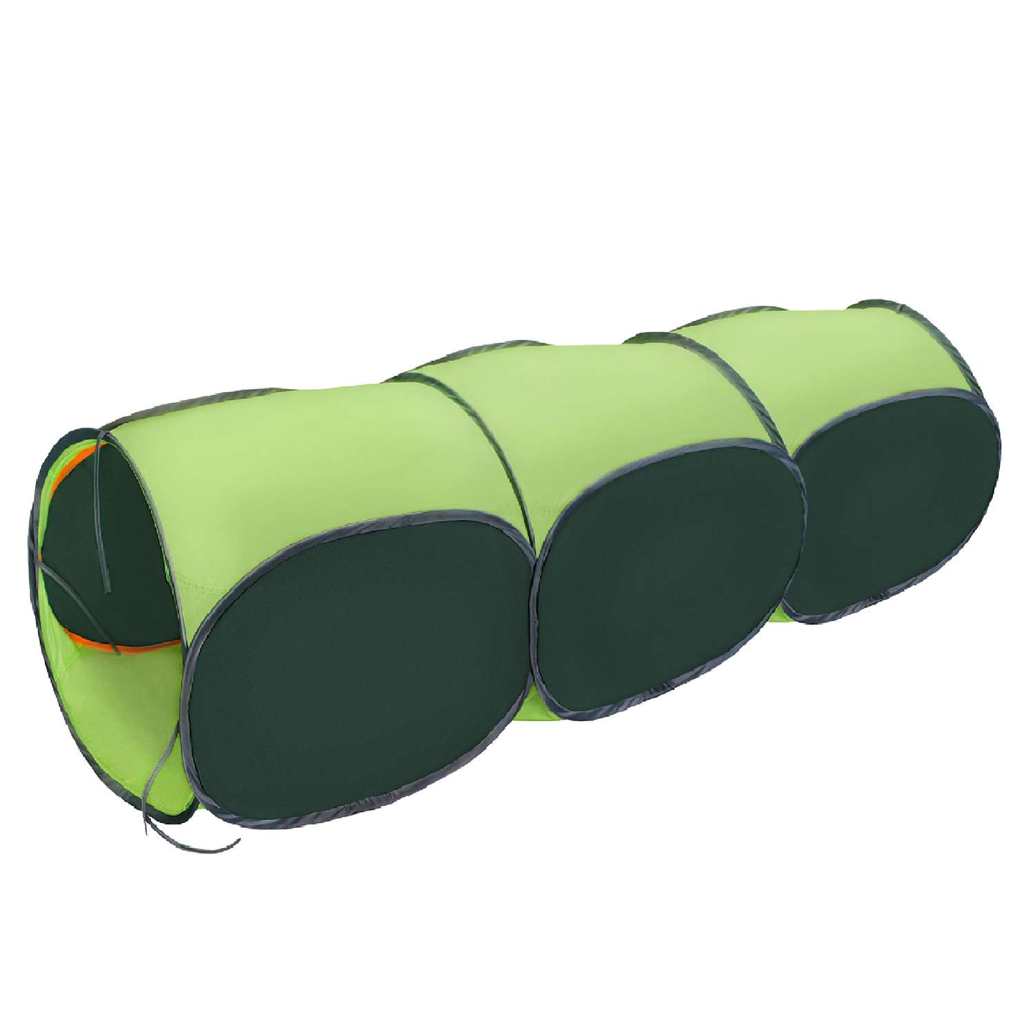 Тоннель для палатки Belon familia трёхсекционный цвет зелёный и салатовый - фото 1