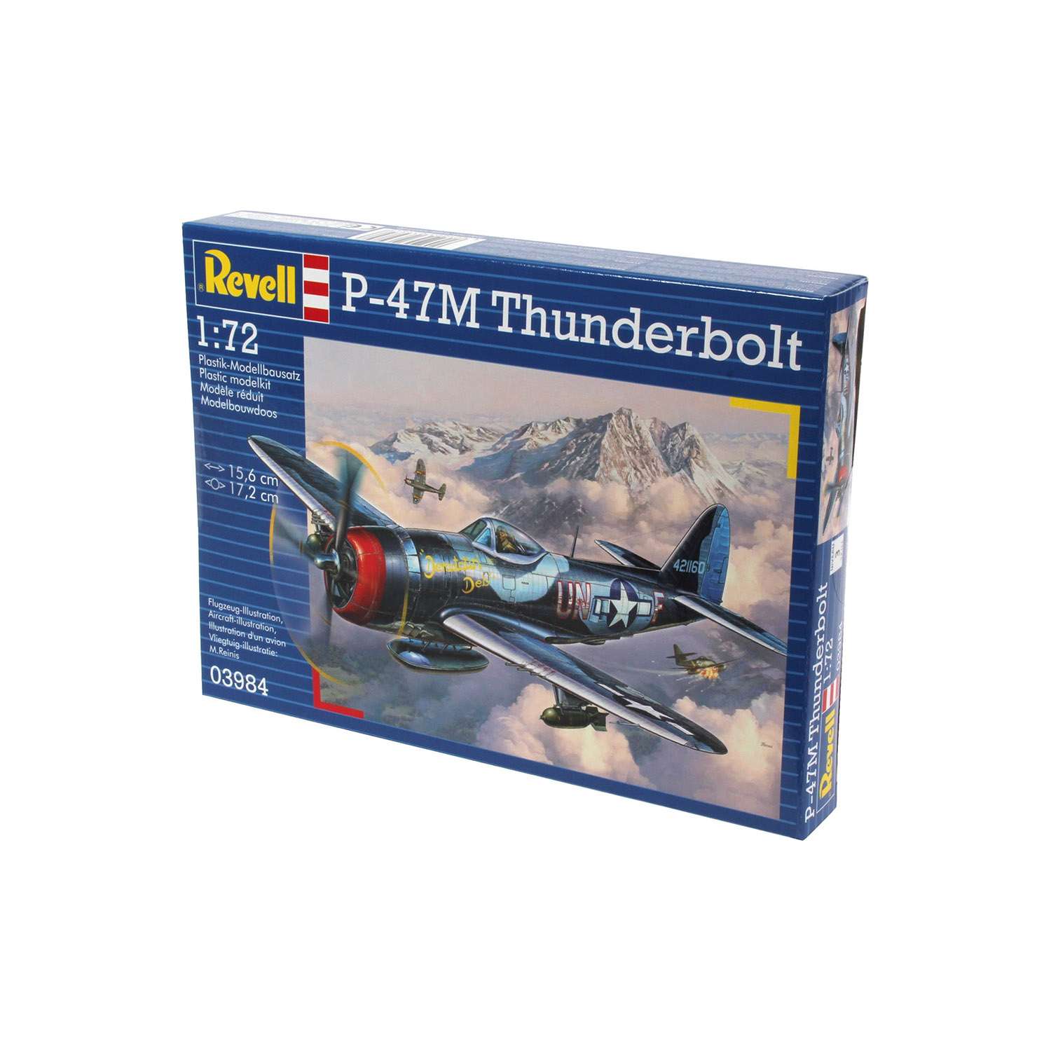 Модель для сборки Revell Истребитель-бомбардировщик P-47M Thunderbolt 03984 - фото 2