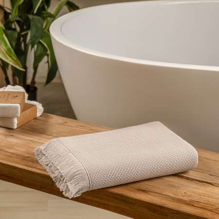 Полотенце Arya Home Collection Двустороннее банное 50x90 Eliga для ванны Турция