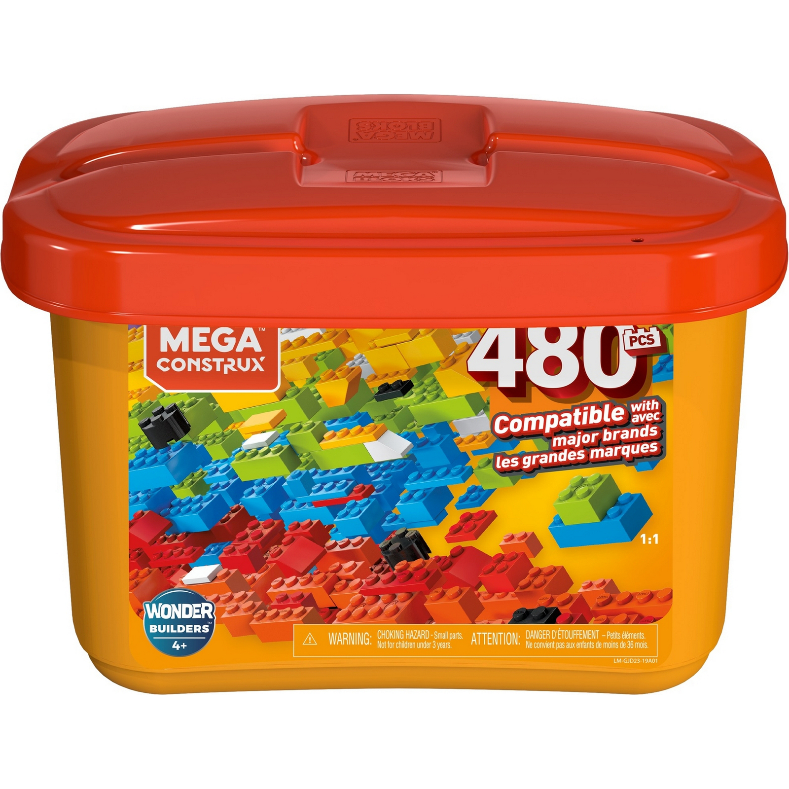 Конструктор Mega Construx Wonder Builders 480деталей GJD23 - фото 1