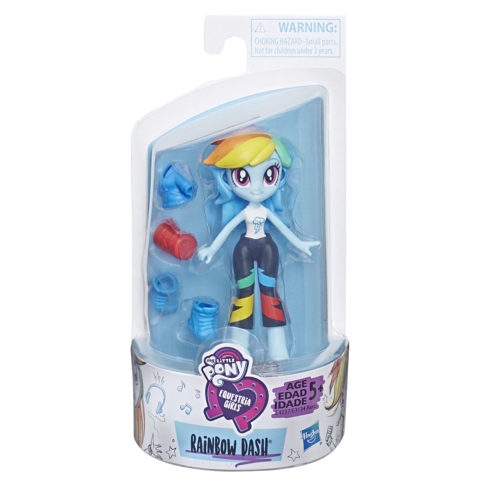 Кукла MLP Equestria Girls Радуга Дэш с нарядами E4237EU4 E3134EU4 - фото 2