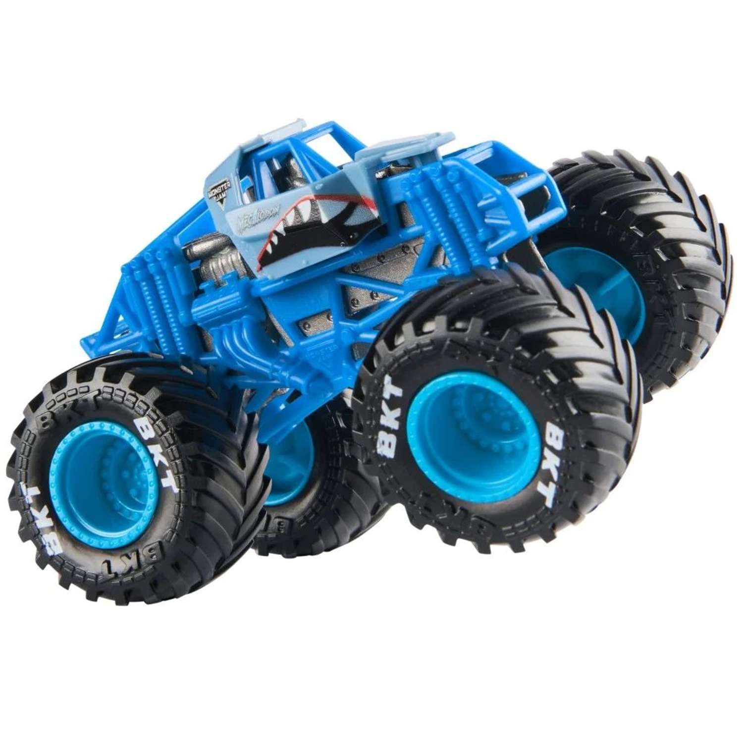 Монстр-трак Monster Jam 1:64 Megalodon 1:64 синий 6044941 - фото 1
