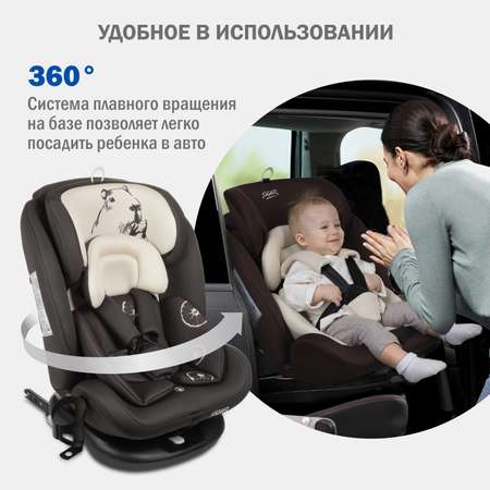 Автокресло SIGER Престиж Isofix 0+/1/2/3 (0-36 кг)