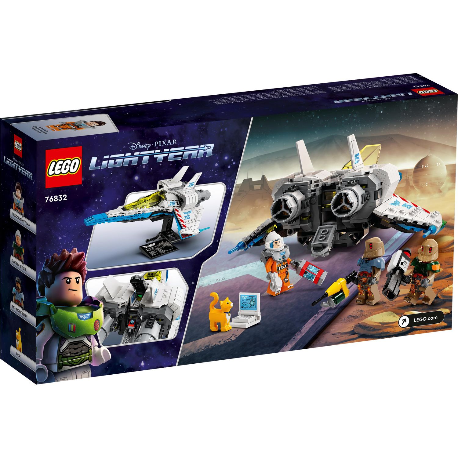 Конструктор LEGO Lightyear XL-15 Spaceship 76832 - фото 8