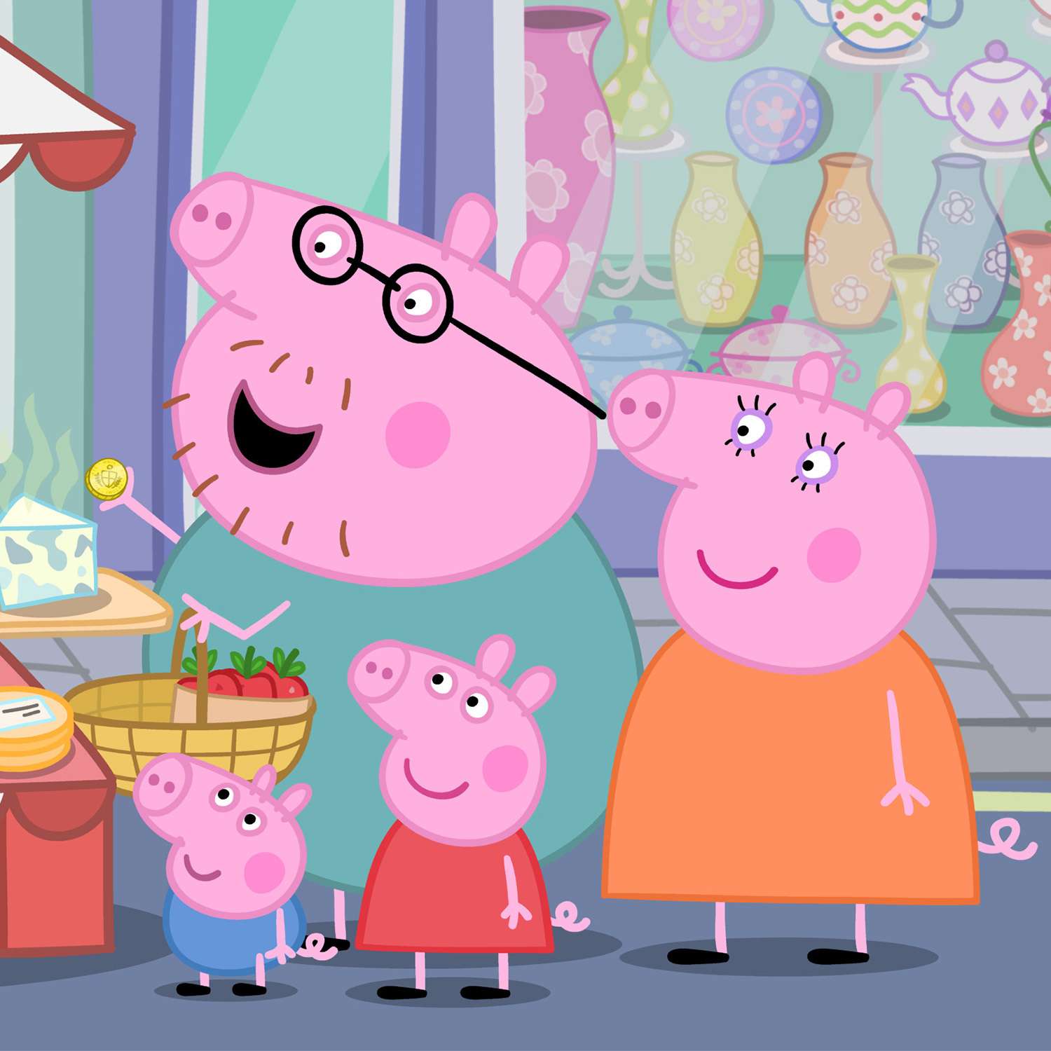 Фигурная свеча Росмэн Цифра 1 Peppa Pig - фото 8