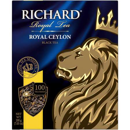 Чай черный Richard Royal Ceylon 100 пакетиков