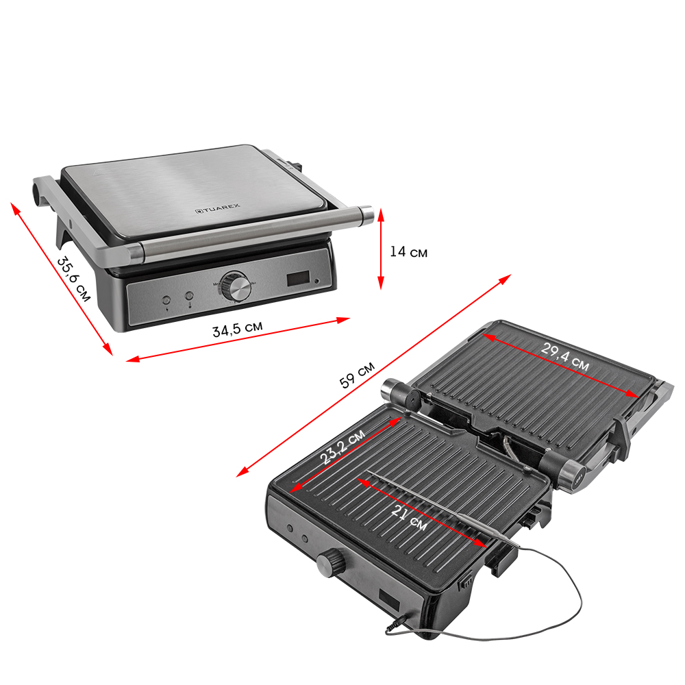 Электрический пресс-гриль TUAREX TK-5001 - фото 10