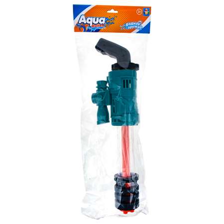 Водяной пистолет Аквамания 1TOY детское игрушечное оружие синий
