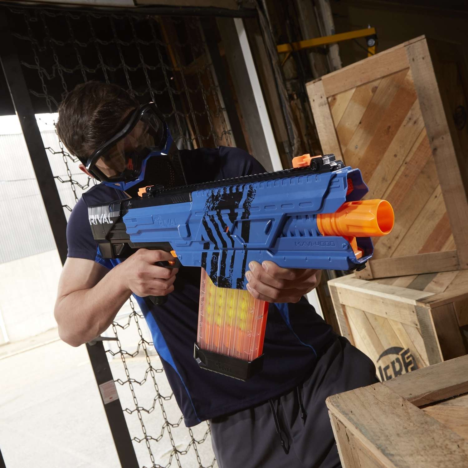 Бластер Nerf Райвал Хаос в ассортименете - фото 19