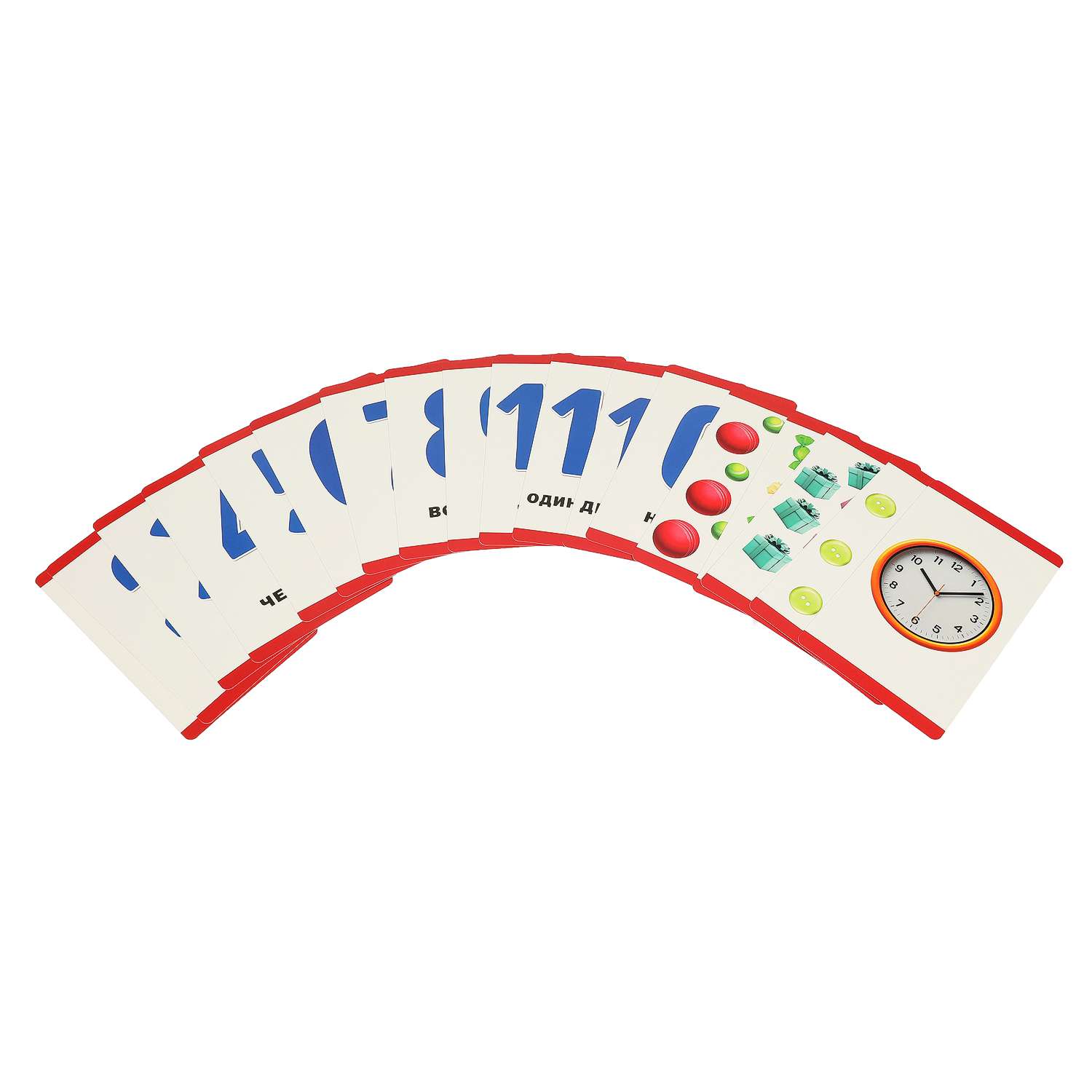 Игрушка Умные игры Карточки Цифры и формы 370447 - фото 3