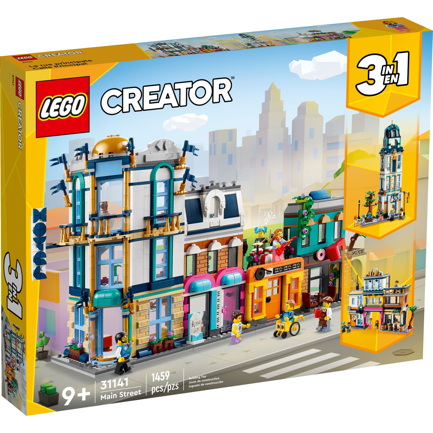 Конструктор LEGO Creator Main Street 31141 купить по цене 13999 ₽ в  интернет-магазине Детский мир