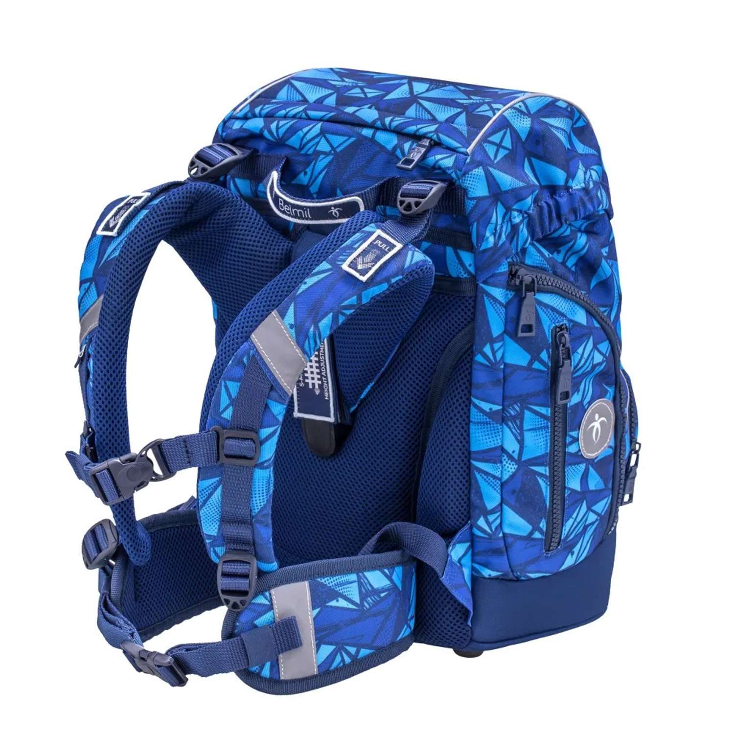 Школьный ранец BELMIL Premium Comfy Plus Glacier Blue с наполнением серия 405-73-P-RS-10 - фото 4
