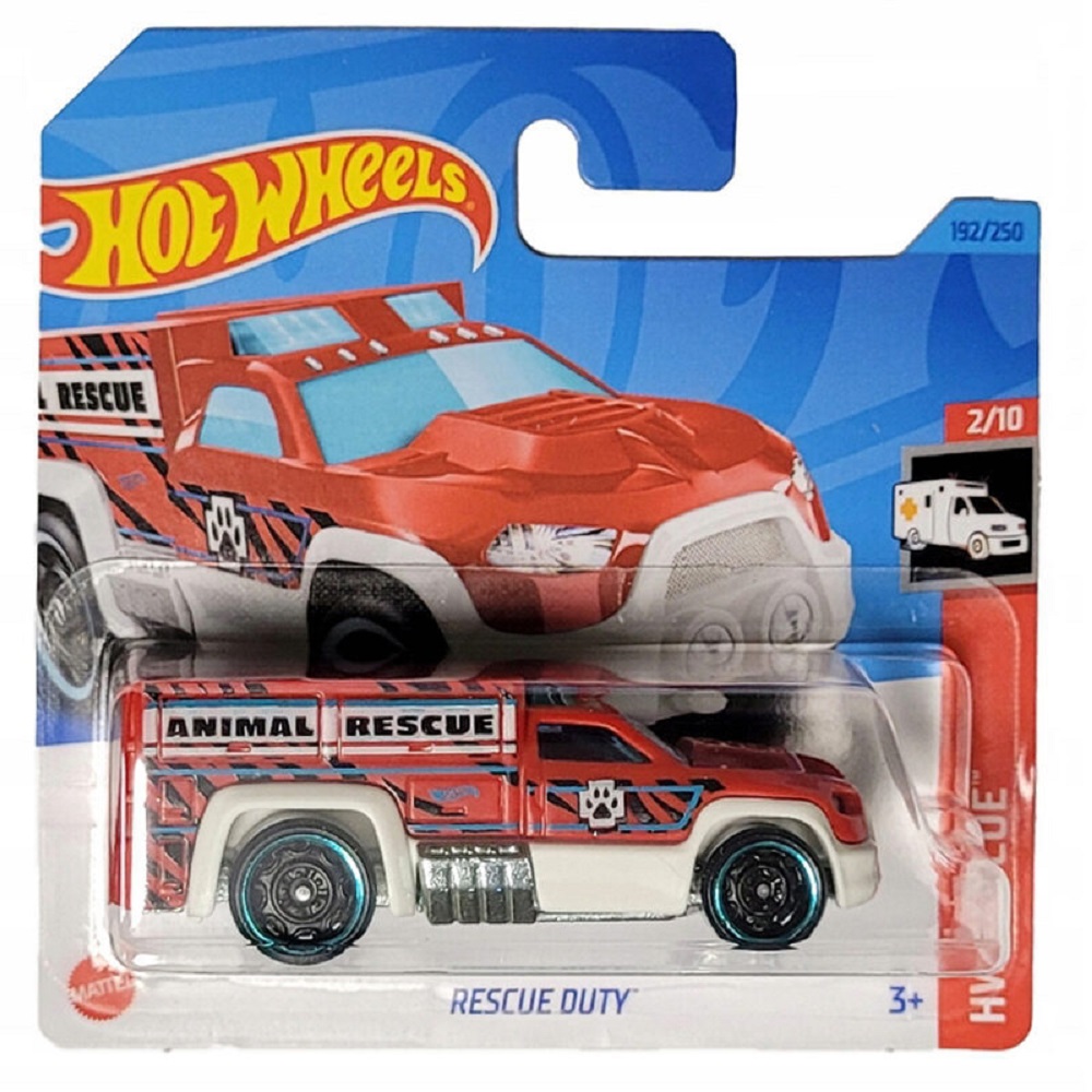 Машинка Hot Wheels Rescue Duty серия HW Rescue 65013 - фото 2