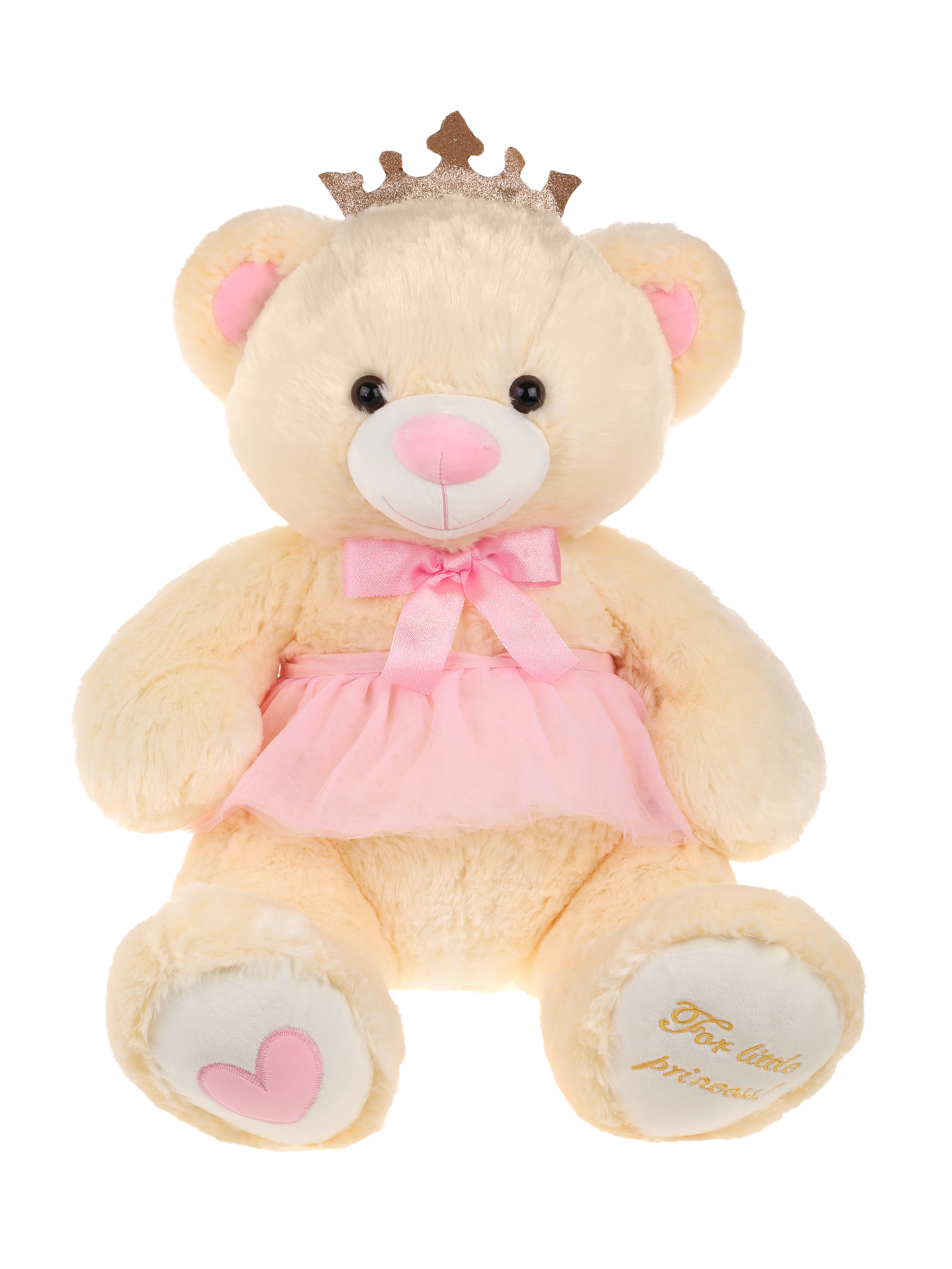 Мягкая игрушка Fluffy Family Мишка Принцесса 40 см - фото 1