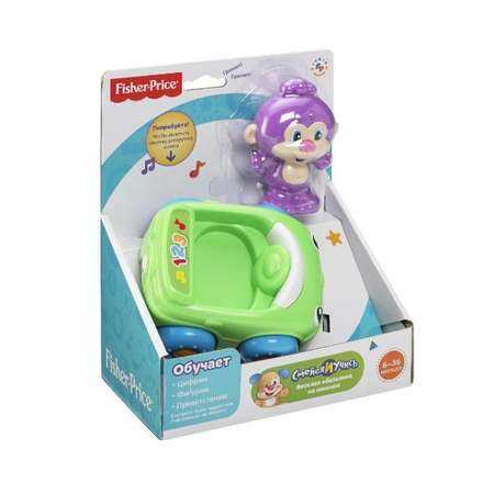 Игрушка Fisher Price Ученый щенок на машинке в ассортименте