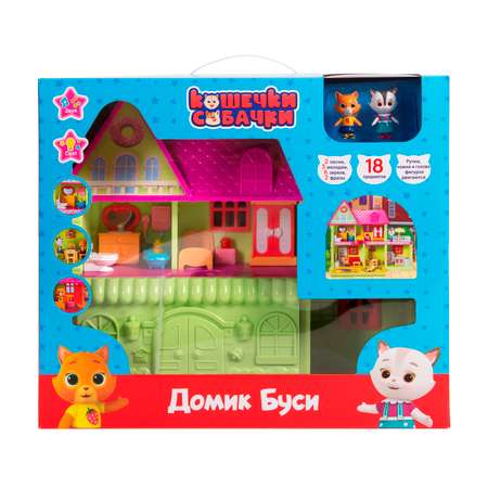 Игровой набор Кошечки-собачки Домик Буси