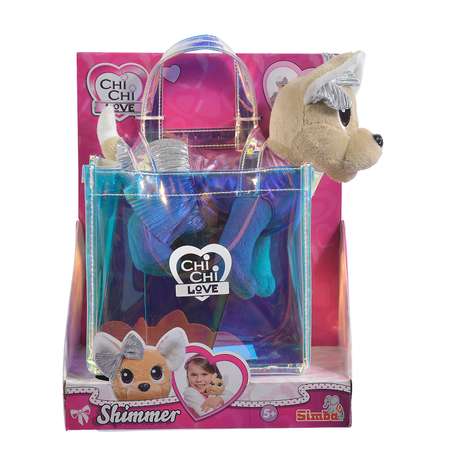 Мягкая игрушка Сhi Chi Love Плюшевая собачка 20 см в прозрачной сумочке 5893432-МП