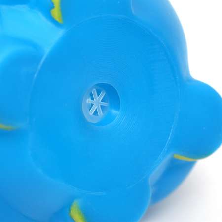 Игрушка Пижон пищащая «Бегемотик» 8х6 см синяя