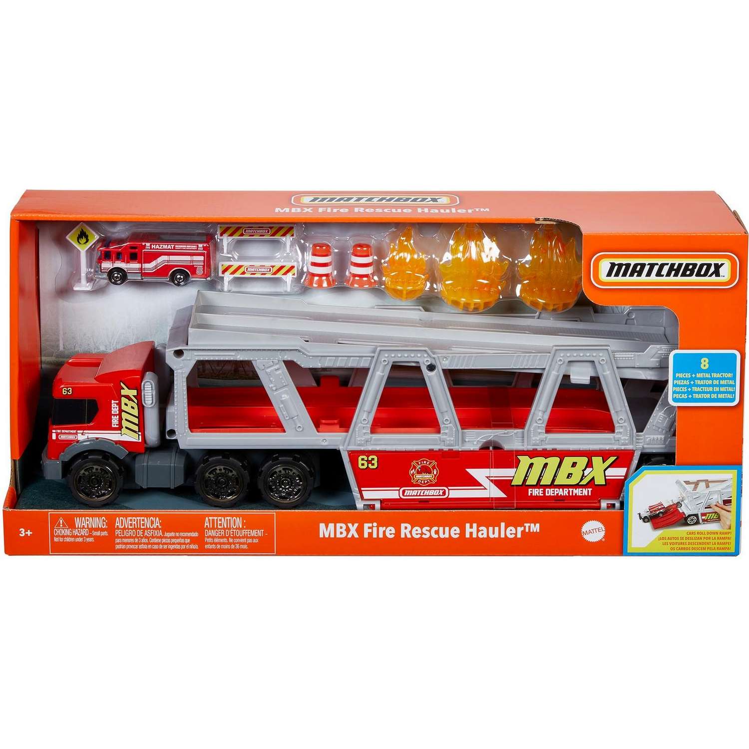 Набор игровой Matchbox Пожарный тягач GWM23 GWM23 - фото 2