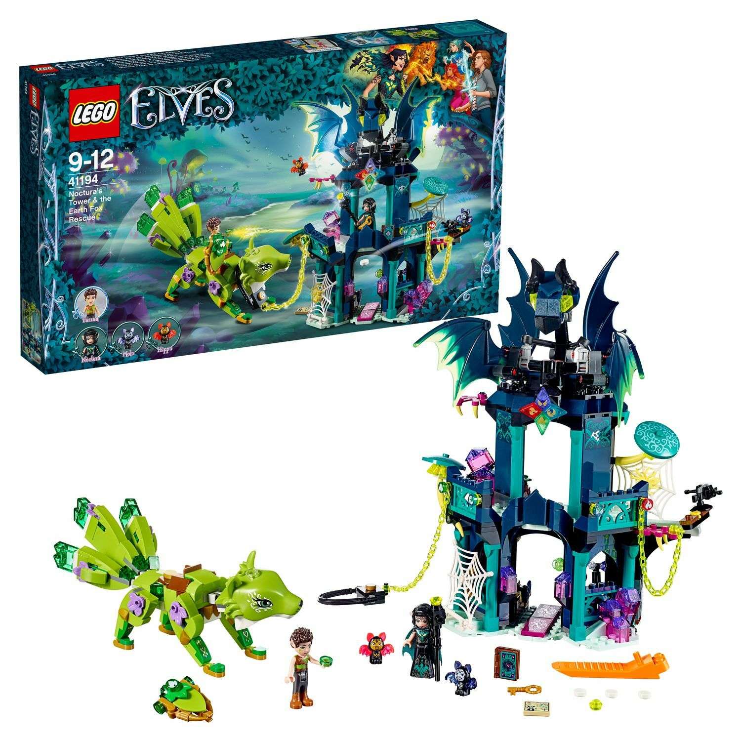 Конструктор LEGO Побег из башни Ноктуры Elves (41194) - фото 1