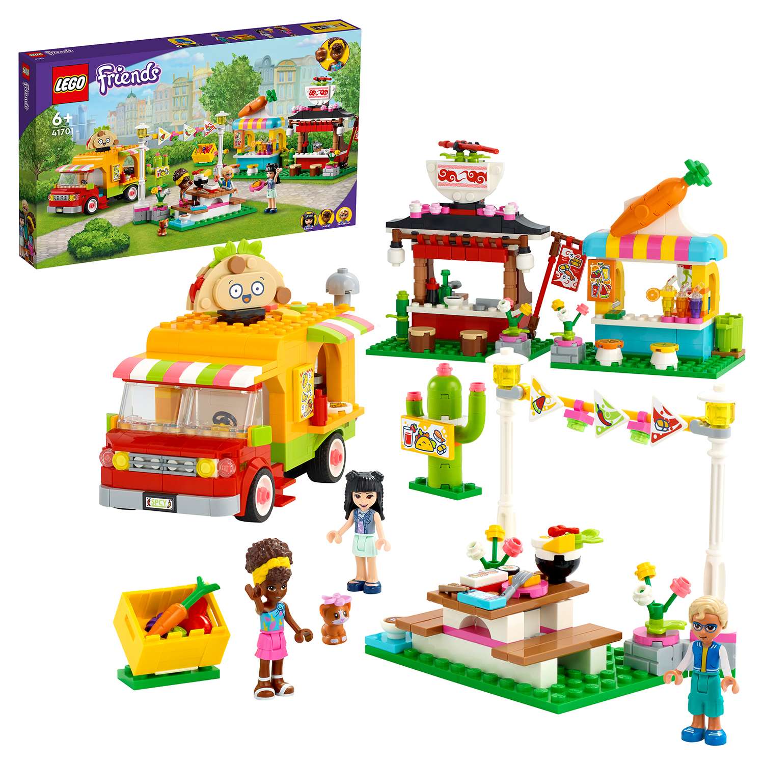 Конструктор LEGO Friends Рынок уличной еды 41701 - фото 1