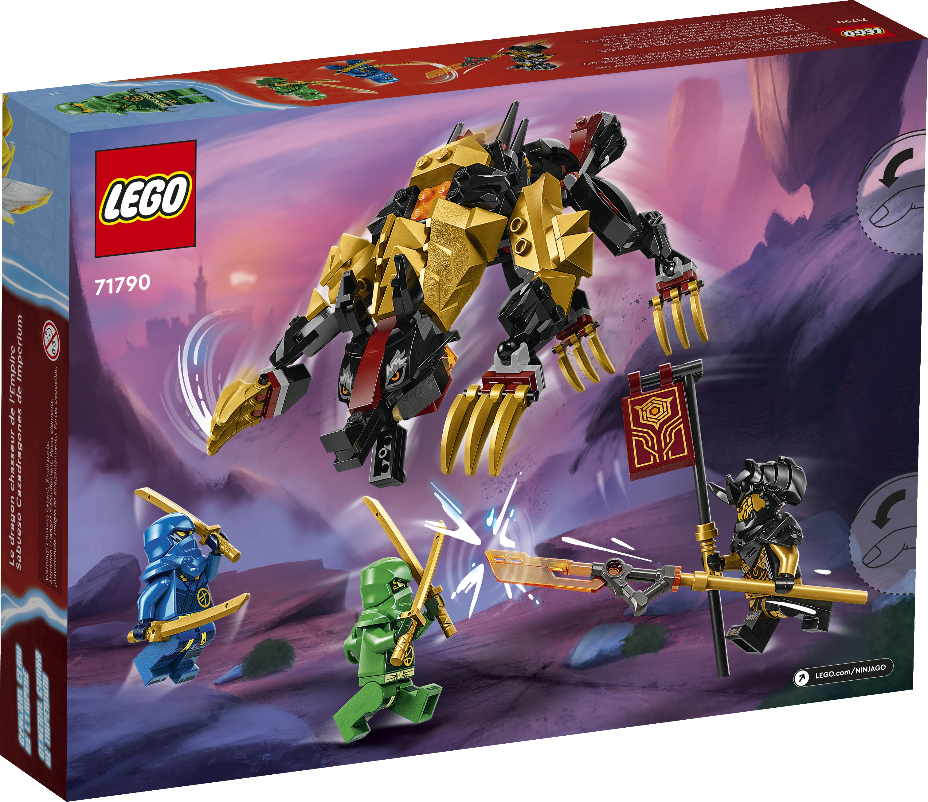 Конструктор LEGO Ninjago Imperium Dragon Hunter Hound 71790 - фото 6