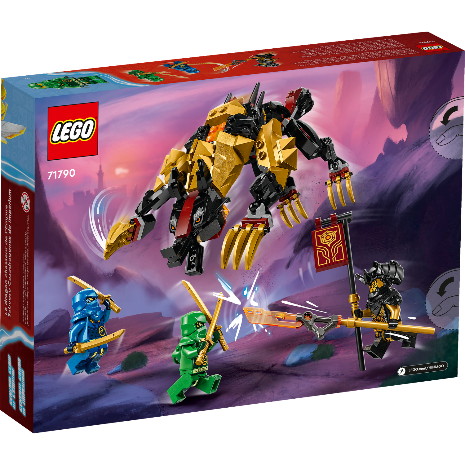 Конструктор LEGO Ninjago Imperium Dragon Hunter Hound 71790 - фото 6