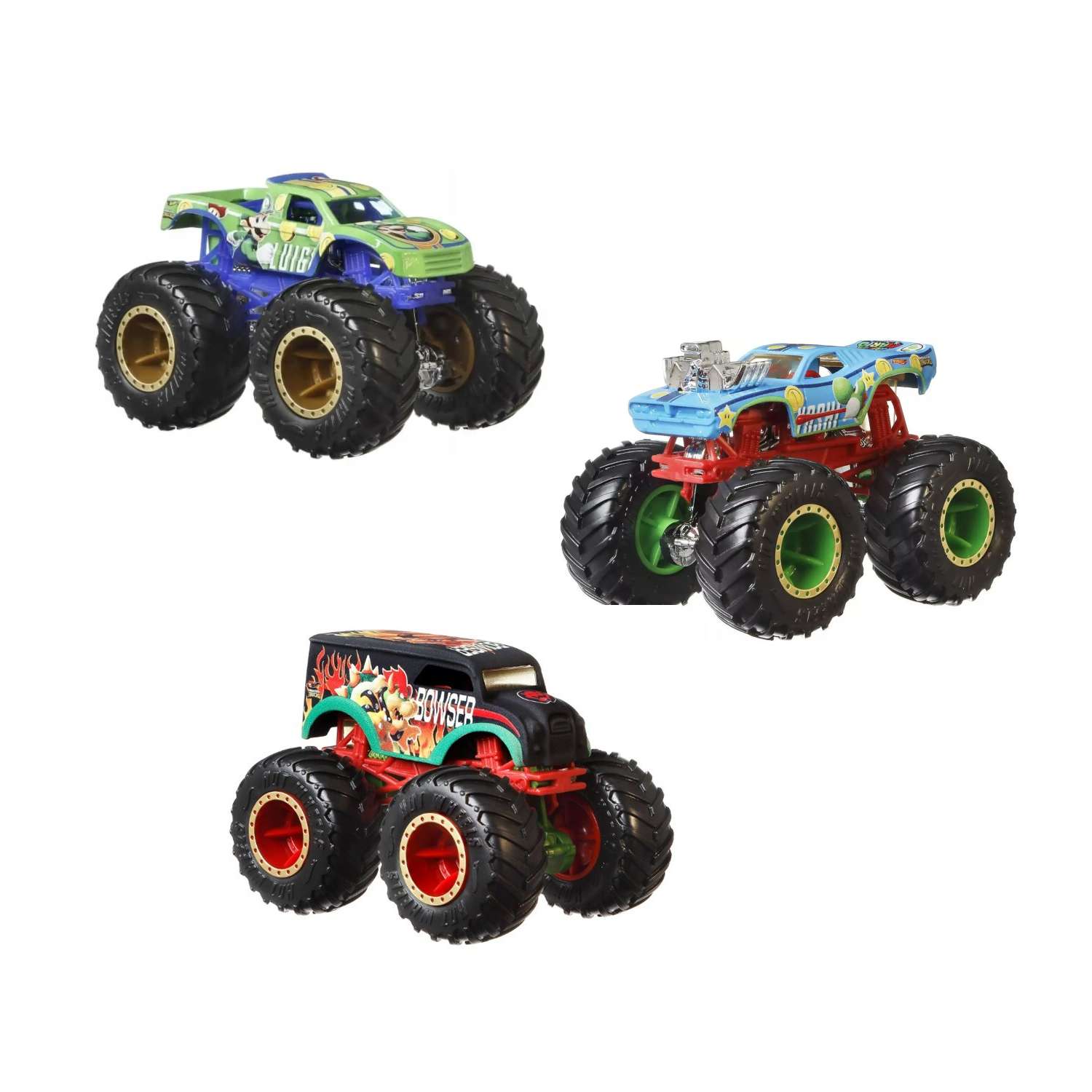 Набор игровой Hot Wheels Monster Trucks 1:64 в ассортименте HJG41 HJG41 - фото 1