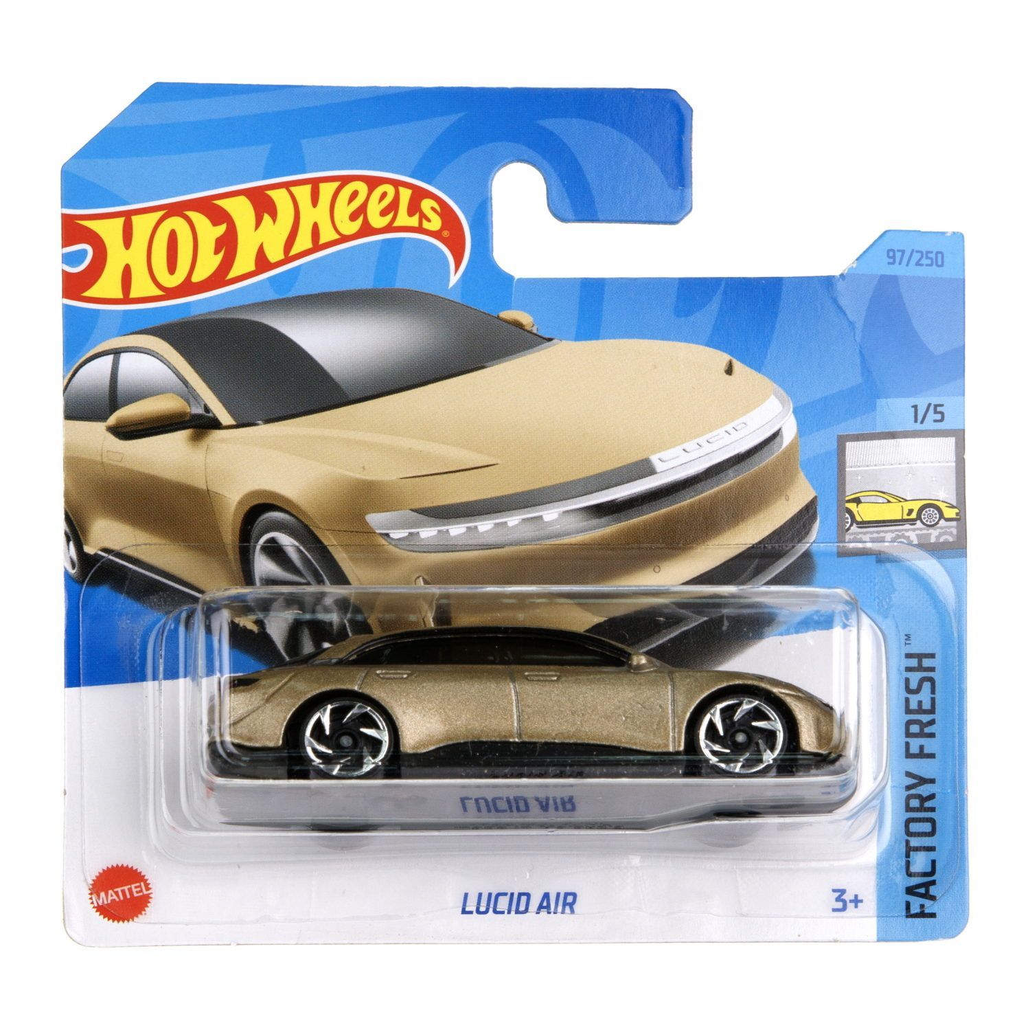 Машинка Hot Wheels Lucid Air серия Factory fresh