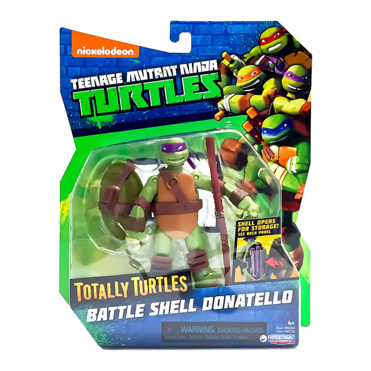 Фигурка Ninja Turtles(Черепашки Ниндзя) Донни 90729 купить по цене 99 ₽ в  интернет-магазине Детский мир