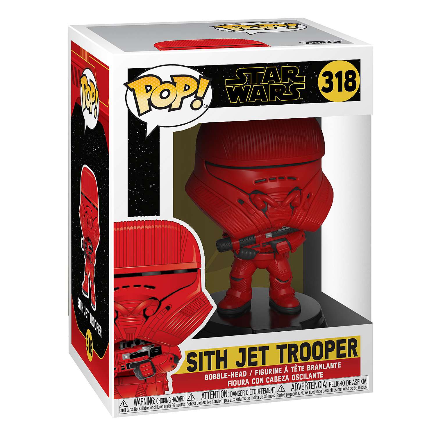 Игрушка Funko Pop Bobble Star wars Sith jet trooper Fun254910 - фото 2