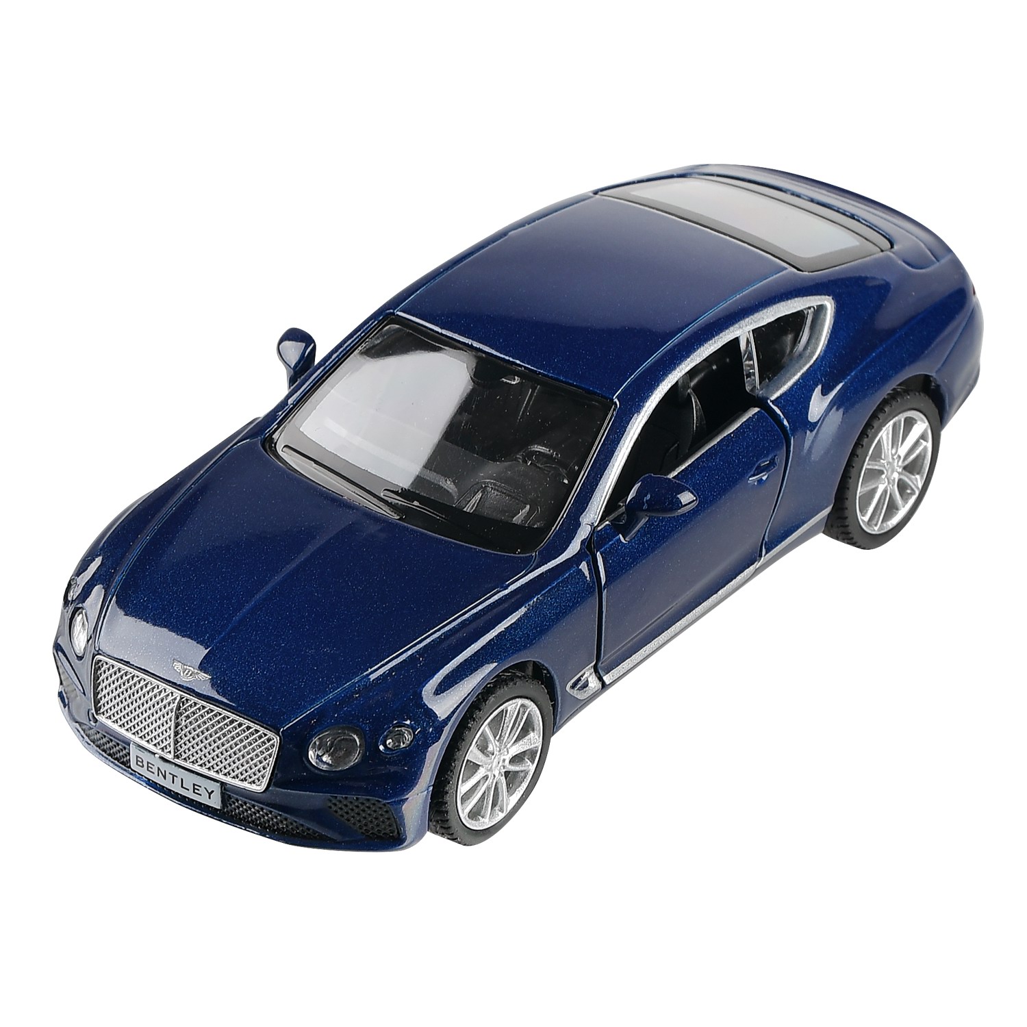 Автомобиль Uni-Fortune Bentley 1:32 фрикционный 554043-BLU - фото 3