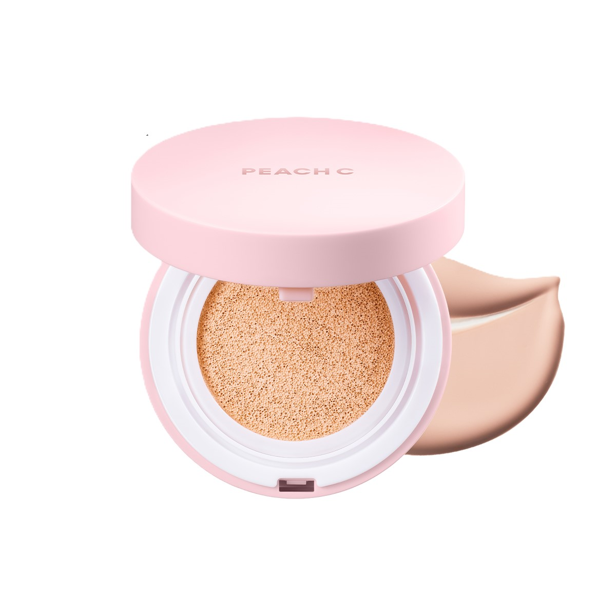 Кушон для лица PEACH C Focus On Air Velvet Cushion 01 Ivory/ Слоновая кость SPF 50+ PA++++ - фото 1