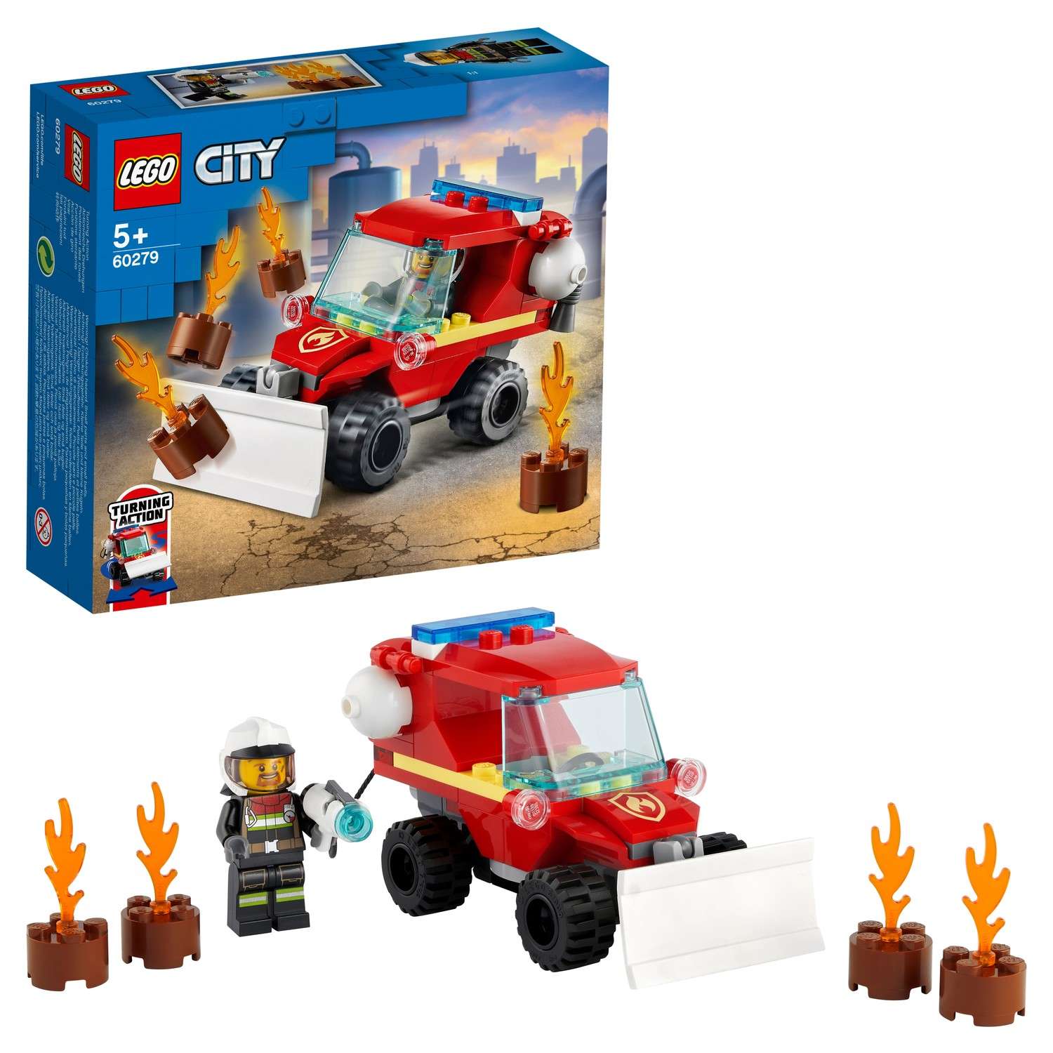 Конструктор LEGO City Fire Пожарный автомобиль 60279 - фото 1