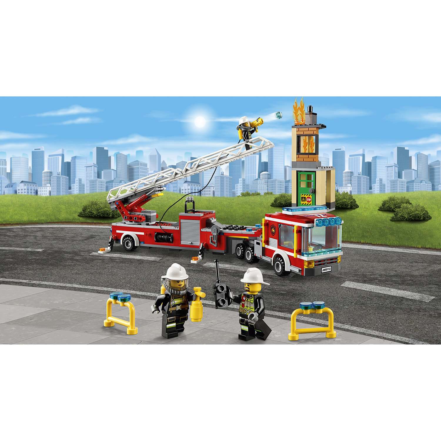 Конструктор LEGO City Fire Пожарная машина (60112) - фото 4