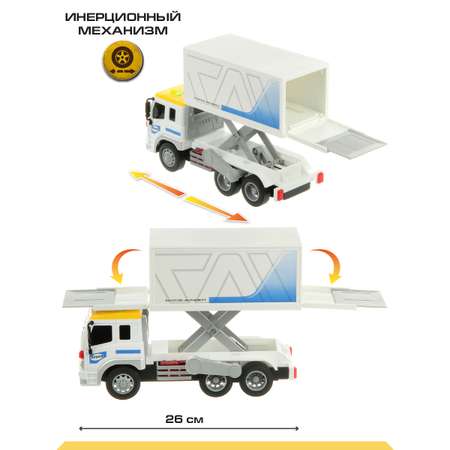 Грузовик Drift 1:16 инерционный белый