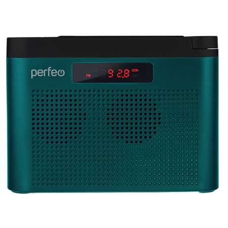 Радиоприемник Perfeo цифровой ТАЙГА FM+ 66-108МГц MP3 встроенный аккумулятор USB морской синий I70BL