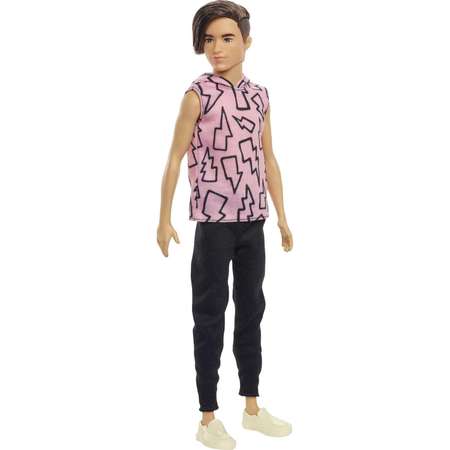 Кукла Barbie Игра с модой Кен в худи с молниями HBV27