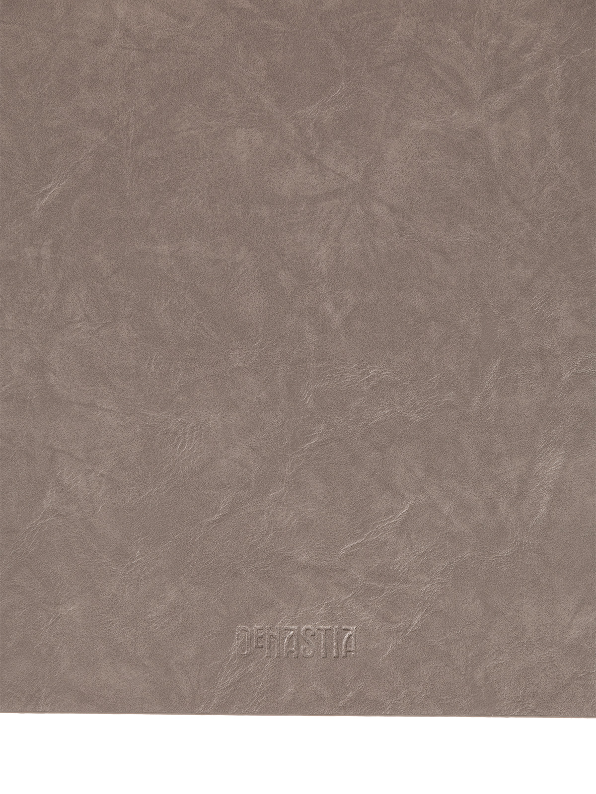 Салфетка сервировочная DeNASTIA Металлик 45x32 см экокожа серый E000581 - фото 3