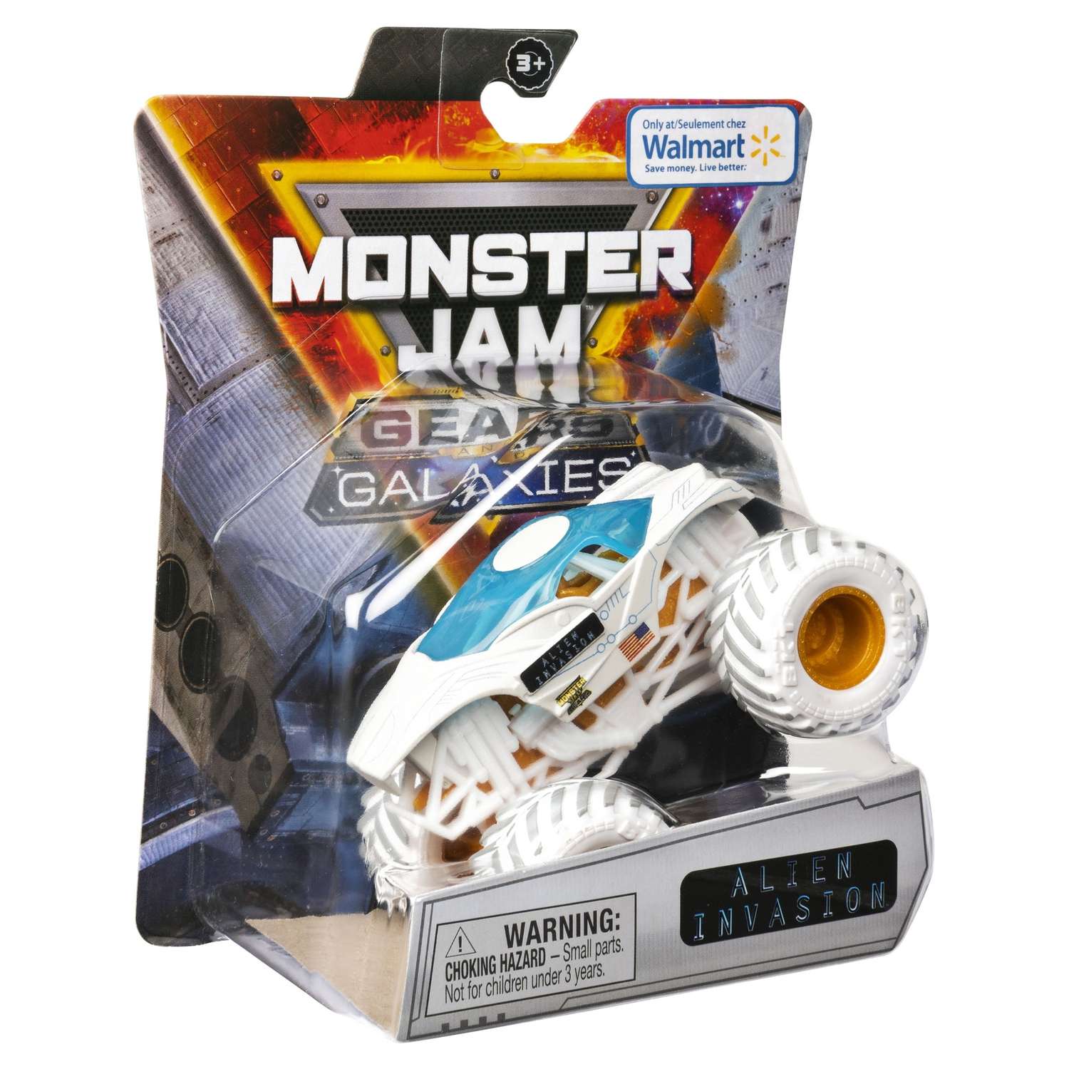 Машинка Monster Jam 1:64 Космос Alien Invasion 6063708/20132944 6063708 - фото 3