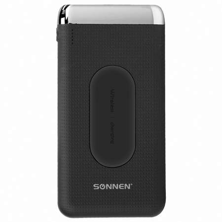 Аккумулятор Sonnen внешний 8000mAh Powerbank K802 Беспроводная Зарядка 2USB